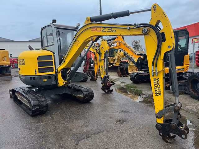 Wacker Neuson 50 Z3 Kompaktbagger, Baujahr 2012